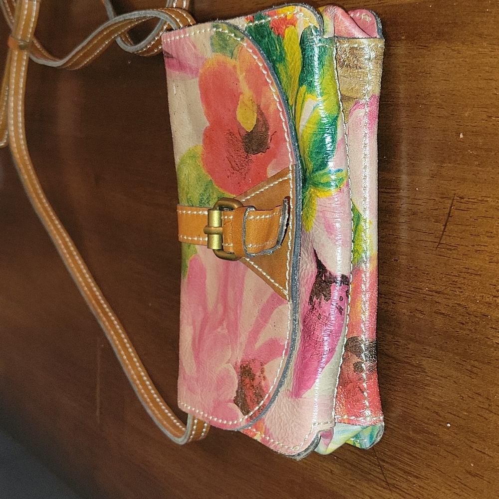 PATRICIA NASH FLORAL LEATHER SMALL CROSSBODY BAG - Picture 10 of 12